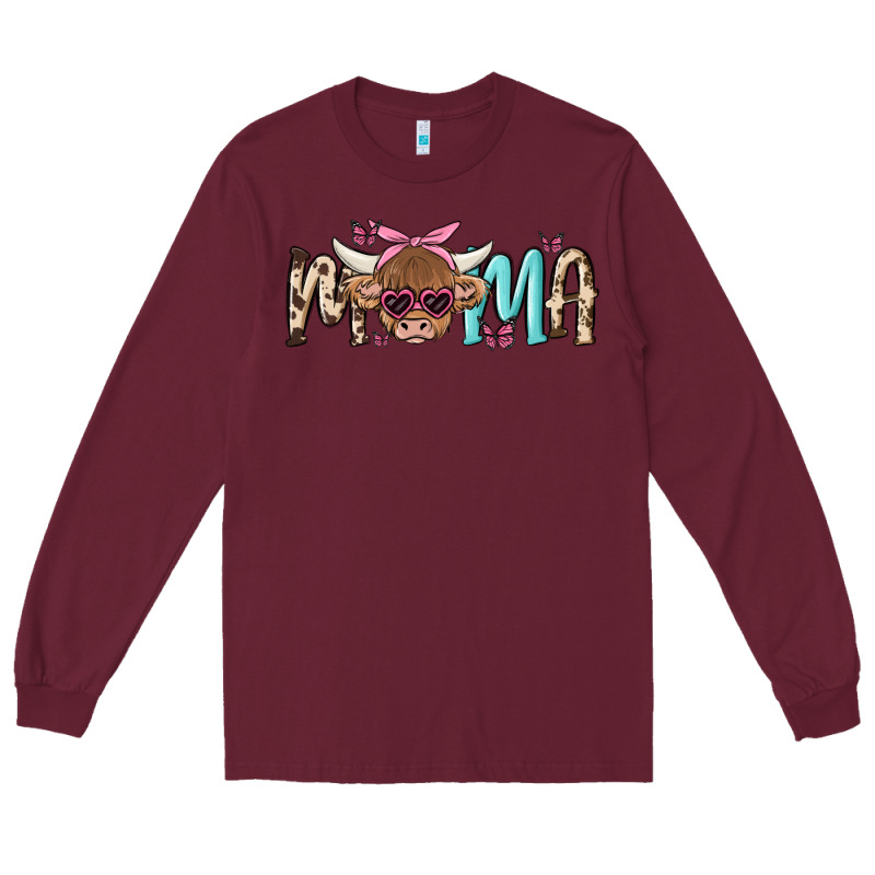Mama Cow Long Sleeve Tee by MaliasSmallBusiness | Teevron