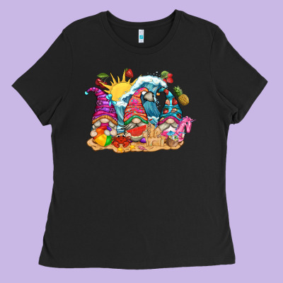 Summer Gnome Tbw Ladies Tee Designed By Texasbilliewilder