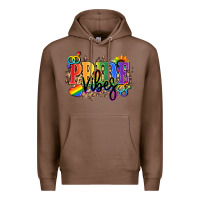 Chestnut Pride vibes Premium Hoodie - NancyCooperArtShop