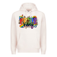 Pale Pink Pride vibes Premium Hoodie - NancyCooperArtShop