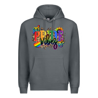 Rock Pride vibes Premium Hoodie - NancyCooperArtShop