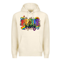 Tofu Pride vibes Premium Hoodie - NancyCooperArtShop