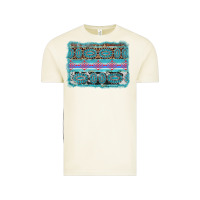 Vintage Arctic turquoise gemstone background Vintage Tee - AdoDesignShop
