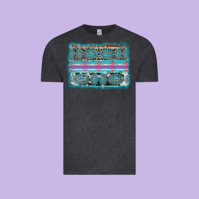 Turquoise Gemstone Background Vintage Tee Designed By Adodesignshop
