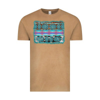 Vintage Camel turquoise gemstone background Vintage Tee - AdoDesignShop