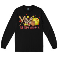 Black rub some dirt on it softball Long Sleeve Tee - MaliasSmallBusiness