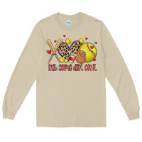 Mushroom rub some dirt on it softball Long Sleeve Tee - MaliasSmallBusiness