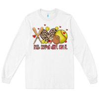 White rub some dirt on it softball Long Sleeve Tee - MaliasSmallBusiness