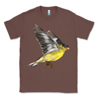 Chestnut Flying American Goldfinch Classic Tee - LillyAllenDesigns