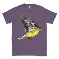 Lavender Flying American Goldfinch Classic Tee - LillyAllenDesigns