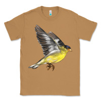 Toasted Coconut Flying American Goldfinch Classic Tee - LillyAllenDesigns