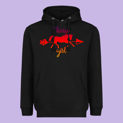 Horse Girl Heavyweight Hoodie Designed By Bettercallsaul