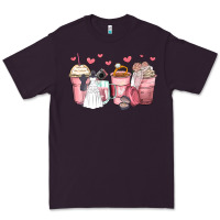 Plum wedding bride coffee cups Premium Tee - Zillion Design Studio