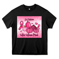 Black in october we wear pink pumpkin Heavy Core Tee - RanaPortraitStore