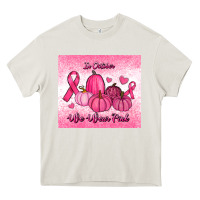 Cream in october we wear pink pumpkin Heavy Core Tee - RanaPortraitStore