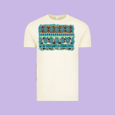 Turquoise Gemstone Background Vintage Tee Designed By Adodesignshop