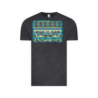 Vintage Black turquoise gemstone background Vintage Tee - AdoDesignShop