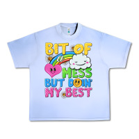 Grape Ice bit of a mess but doin my best Urban Heavy Tee - NancyCooperArtShop