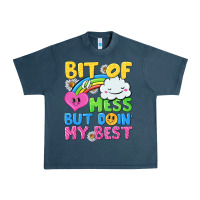 Midnight Navy bit of a mess but doin my best Urban Heavy Tee - NancyCooperArtShop