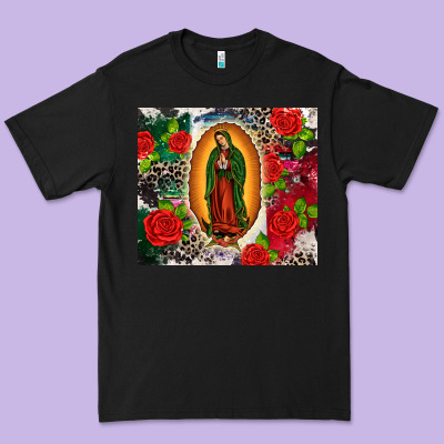 Lady Of Guadalupe Premium Tee Designed By Cts Tumbler Store
