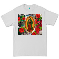 Dove Grey Lady of Guadalupe Premium Tee - CTS Tumbler Store