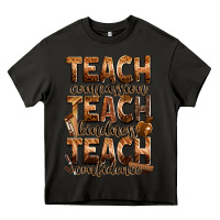 Asphalt teach compassion teach kindness teach confidence Heavy Core Tee - Zillion Design Studio