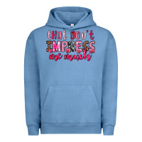 Pigment Pebble Blue that don t impress me much Urban Hoodie - OliviaCreatesArt