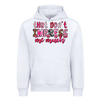 White that don t impress me much Urban Hoodie - OliviaCreatesArt