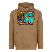 Toasted Coconut gobble gobble gobble Heavyweight Hoodie - RanaPortraitStore