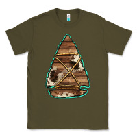 Army Green cowhide wooden arrowhead Classic Tee - Jasminsmagicworld