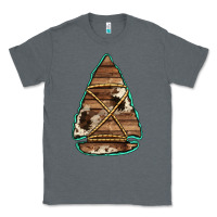 Charcoal Heather cowhide wooden arrowhead Classic Tee - Jasminsmagicworld