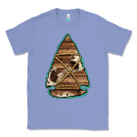 Colony Blue cowhide wooden arrowhead Classic Tee - Jasminsmagicworld