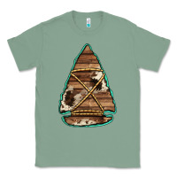 Sage cowhide wooden arrowhead Classic Tee - Jasminsmagicworld