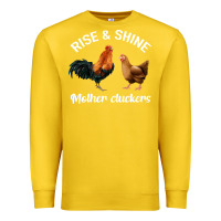 Lemon Rise and Shine Mother Cluckers Premium Sweatshirt - Bettercallsaul