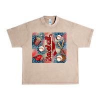 French Oak baseball Urban Heavy Tee - AdoDesignShop