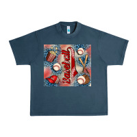 Midnight Navy baseball Urban Heavy Tee - AdoDesignShop