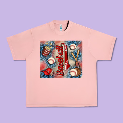 Baseball Urban Heavy Tee Designed By Adodesignshop