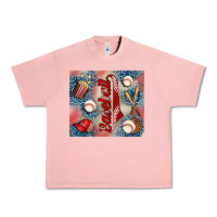 Salmon baseball Urban Heavy Tee - AdoDesignShop