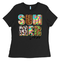 Black summer lovin Ladies Tee - texasbilliewilder