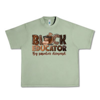 Oil Green black educator by popular demand Urban Heavy Tee - NancyCooperArtShop