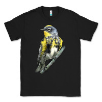 Black yellow rumped warbler Classic Tee - LillyAllenDesigns
