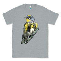 Heather Grey yellow rumped warbler Classic Tee - LillyAllenDesigns