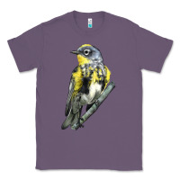 Lavender yellow rumped warbler Classic Tee - LillyAllenDesigns