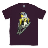 Plum yellow rumped warbler Classic Tee - LillyAllenDesigns