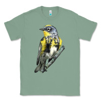 Sage yellow rumped warbler Classic Tee - LillyAllenDesigns