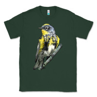 Sports Green yellow rumped warbler Classic Tee - LillyAllenDesigns