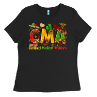 Black certified medical assistant juneteenth Ladies Tee - Zillion Design Studio