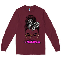 Burgundy racemom Long Sleeve Tee - JahusDesignShop