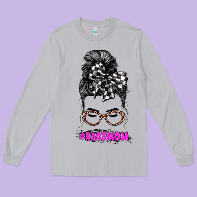 Racemom Long Sleeve Tee Designed By Jahusdesignshop