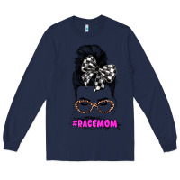 Navy racemom Long Sleeve Tee - JahusDesignShop